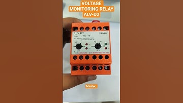 ⚡ ALV-D2 MINILEC | Voltage Monitoring Made Easy! 🔌#VoltageProtection #Minilec #ALVD2  #YouTubeShorts