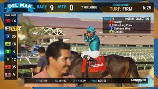 Nucky wins the Runhappy Del Mar Futurity (Grade I) Race 9 at Del Mar 09/02/19