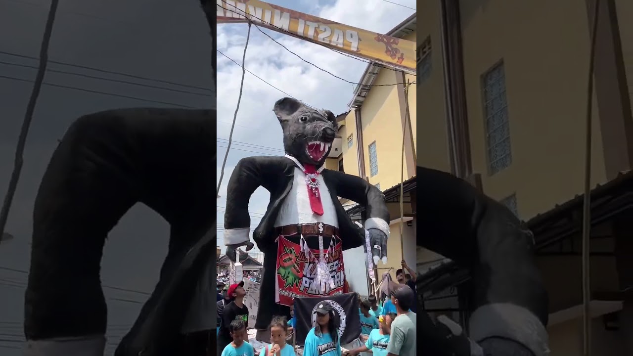 tikus berdasi karnaval buyut Banjar 