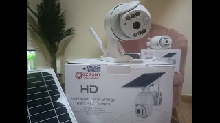 Review and Setup Of 4G Intelligent Alert Solar Energy Alert PTZ Camera.