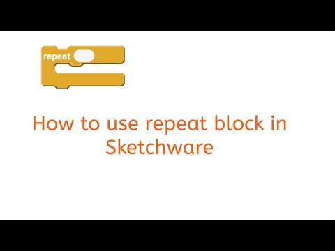 How to use repeat block in Sketchware || Tutorial #35