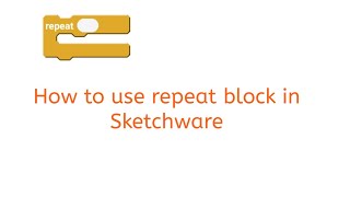 How to use repeat block in Sketchware || Tutorial #35