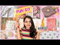 Art Things To Do When Bored | Fun DIYs to do in LOCKDOWN !!