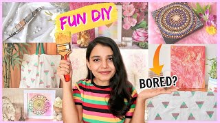 Art Things To Do When Bored | Fun DIYs to do in LOCKDOWN !!