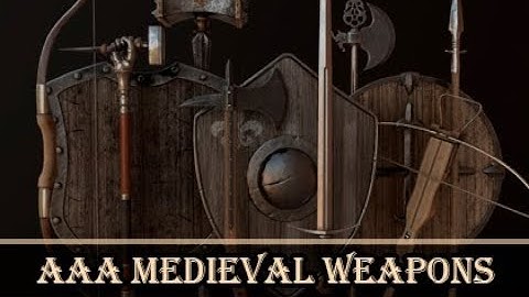 Unity/Unreal engine - Medieval Weapons Pack