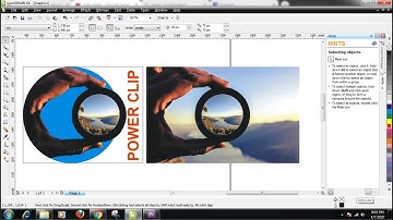 Double powerclip in corel draw | Powerclip in CorelDraw