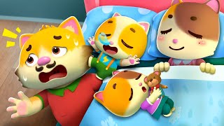 there were ten in the bed abc song learn numbers nursery rhymes kids songs mimi and daddy