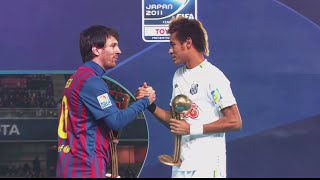 The first time messi and Neymar met