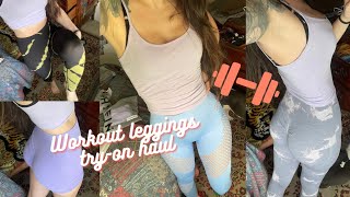 Gym Leggings Try On Haul Leggings