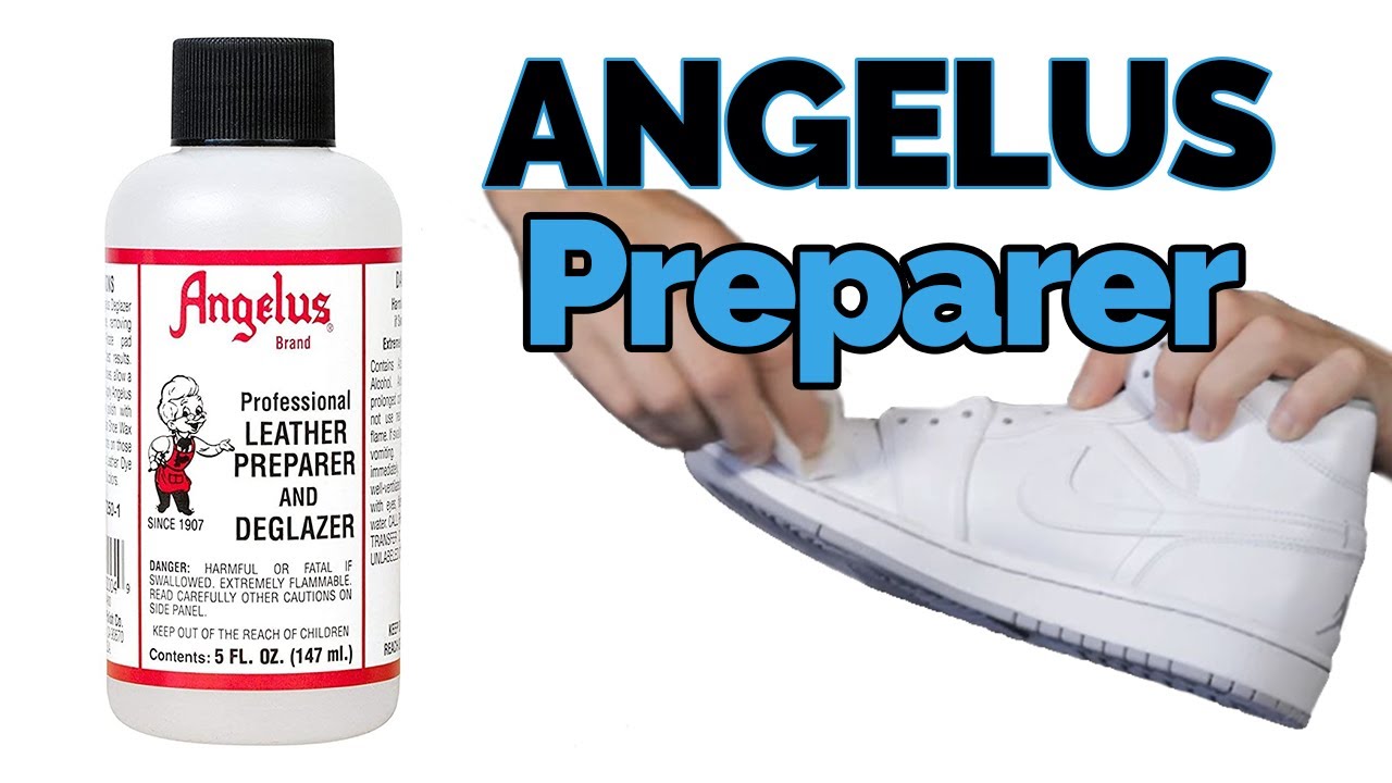 Angelus Leather Preparer Prepare Your Shoes For Paint or Dye 