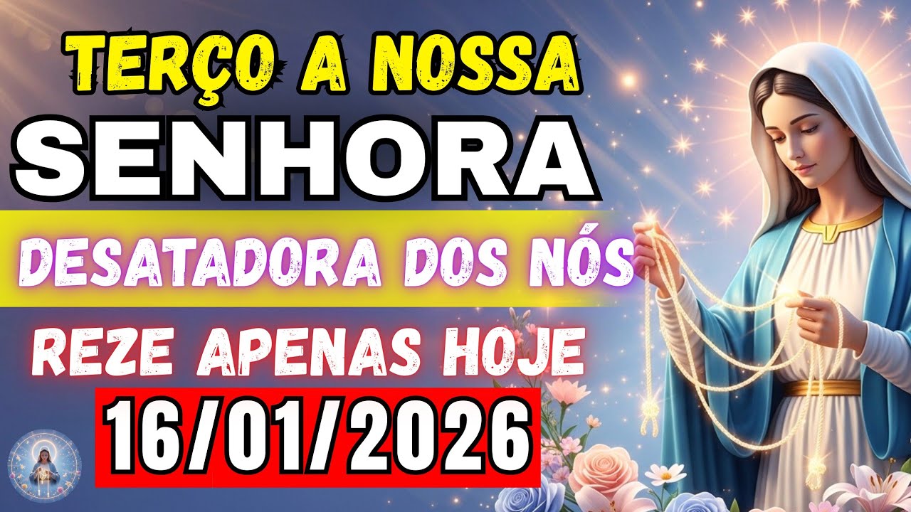 TERÇO DE NOSSA SENHORA DESATADORA DOS NÓS 🌹