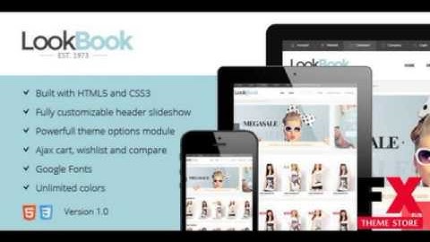 Preview Lookbook - Responsive and Retina Magento Theme TFore