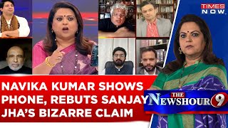 Navika Kumar Rebuts Sanjay Jha's Bizarre Allegation, 'Congress Choose Not To Come To My Channel'