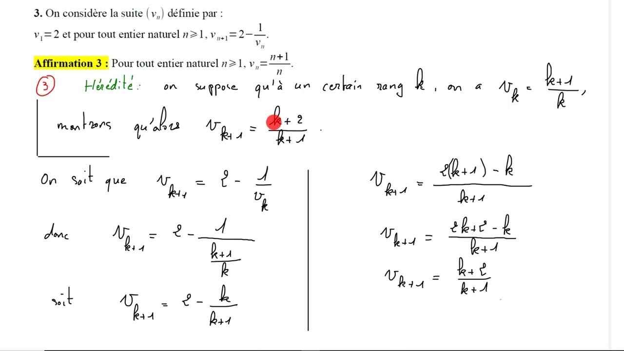 Suites : Exercice sur les suites : recherche de limites, 7 vrai/faux à argumenter.