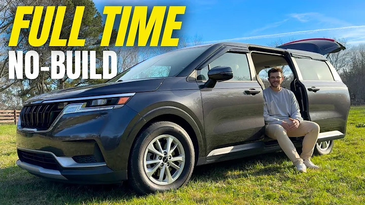 Living Full Time in a Minivan: A Simple, Genius 'No-Build' Setup