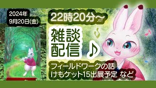 【雑談枠】フィールドワークとかけもけ15出展予定の話とか♪