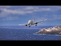 12 WIND LANDINGS At Madeira Airport 02.08.2020