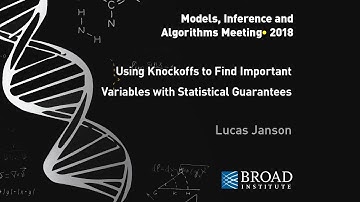 MIA: Lucas Janson, Knockoffs for Finding Variables with Statistical Guarantees; Primer: Wenshuo Wang