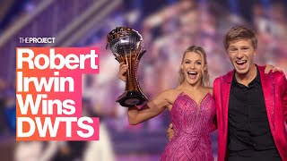 Robert Irwins Emotional Dancing With The Stars Victory