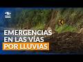 Via entre Mosquera y La Mesa está cerrada a causa de las intensas lluvias en Cundinamarca