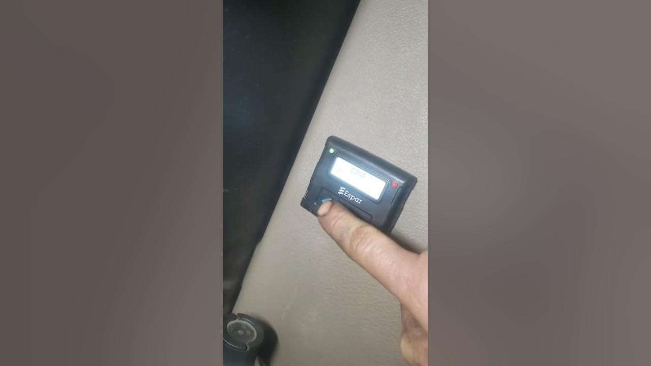 espar bunk heater low voltage shutoff and other settings YouTube