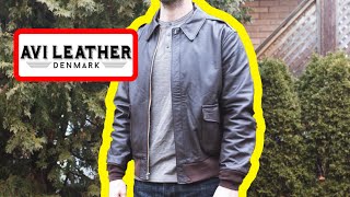 Avi Leather: Bronco A2 Flight Jacket