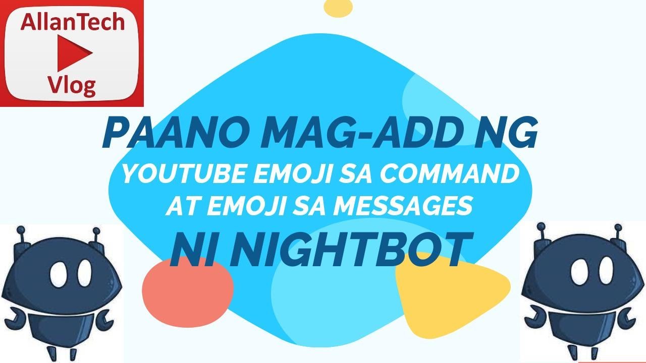 Paano mag add ng youtube emoji sa command at emoji sa messages ni
