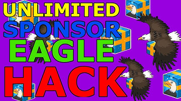 UNLIMITED SPONSOR EAGLE HACK!! LEVEL UP FAST!!! PewDiePie Tuber Simulator