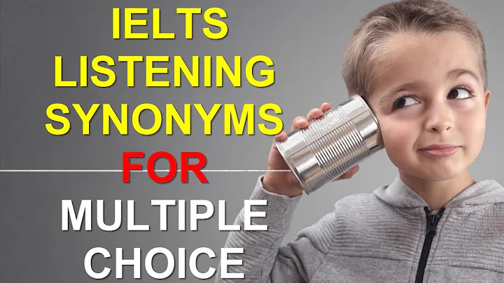 IELTS Listening SYNONYMS For MULTIPLE CHOICE Questions By Asad Yaqub