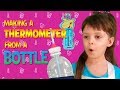 How to make a thermometer| Experiment for kids