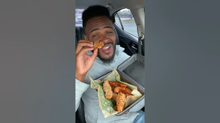 How Good Are Wingstop Chicken Tenders 🍗 ? #fyp #entertainment #shorts #foodreview #fastfood