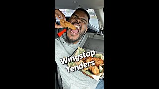 How Good Are Wingstop Chicken Tenders  ? #fyp #entertainment #shorts #foodreview #fastfood