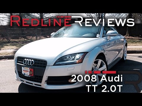 2008 Audi TT 2.0T Review, Walkaround, Exhaust, & Test Drive