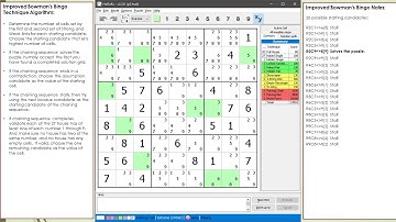 dxSudoku #103 Improved Bowman