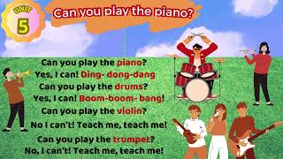 UNIT 5: Can you play the piano?