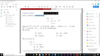 Lecture 5 The Simplex method Tableau, degeneracy, two phases