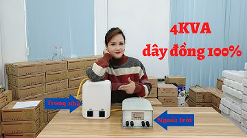 Bộ đổi nguồn 4KVA dây đồng 100% - Bộ đổi nguồn 220V sang 100V/110V/120V