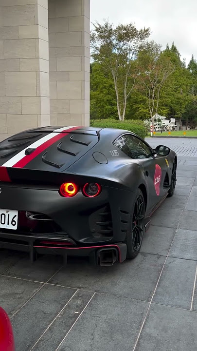 Ferrari 812 Competizione Cold Start! 🔥 Hear the Roar! #Ferrari