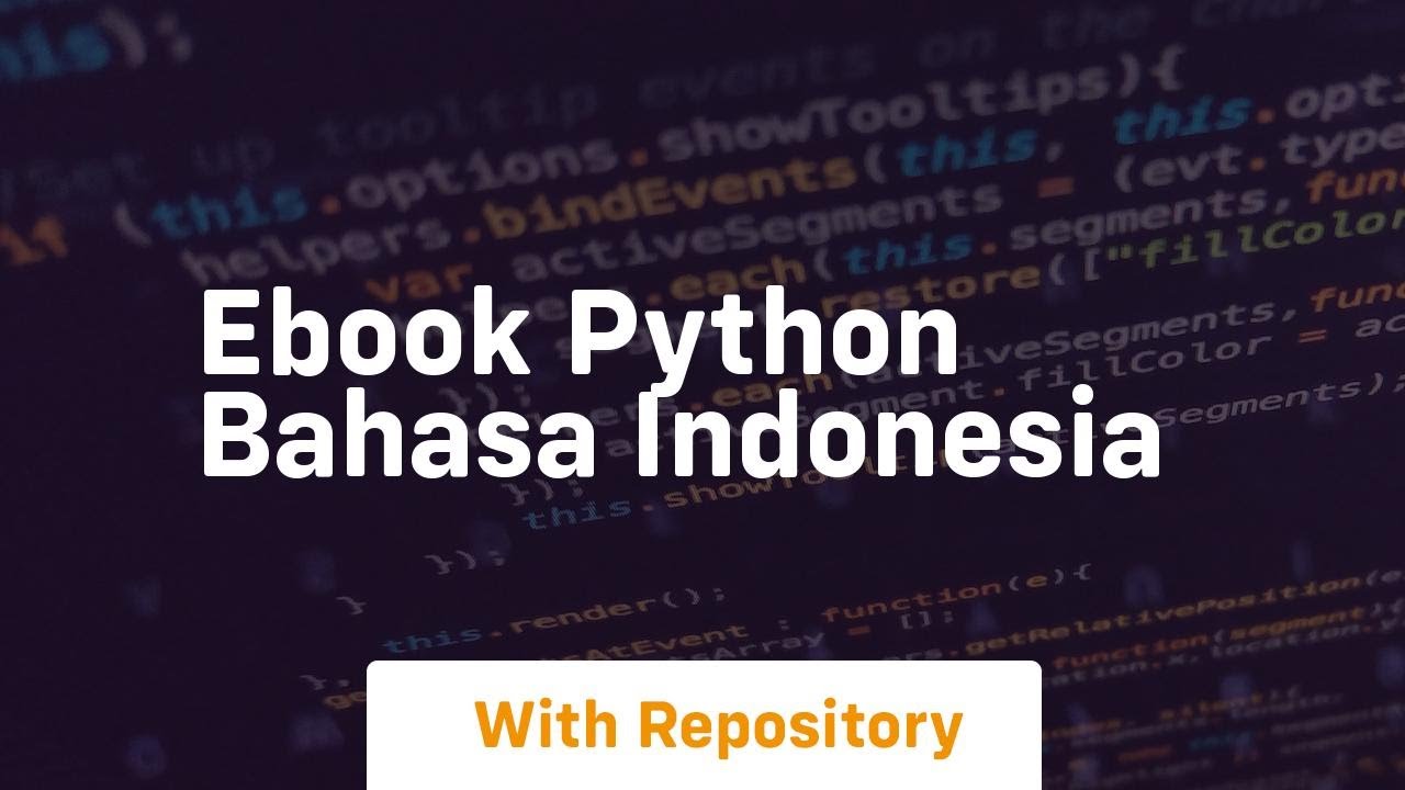 ebook python bahasa indonesia - YouTube