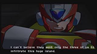 megaman x command mission intro