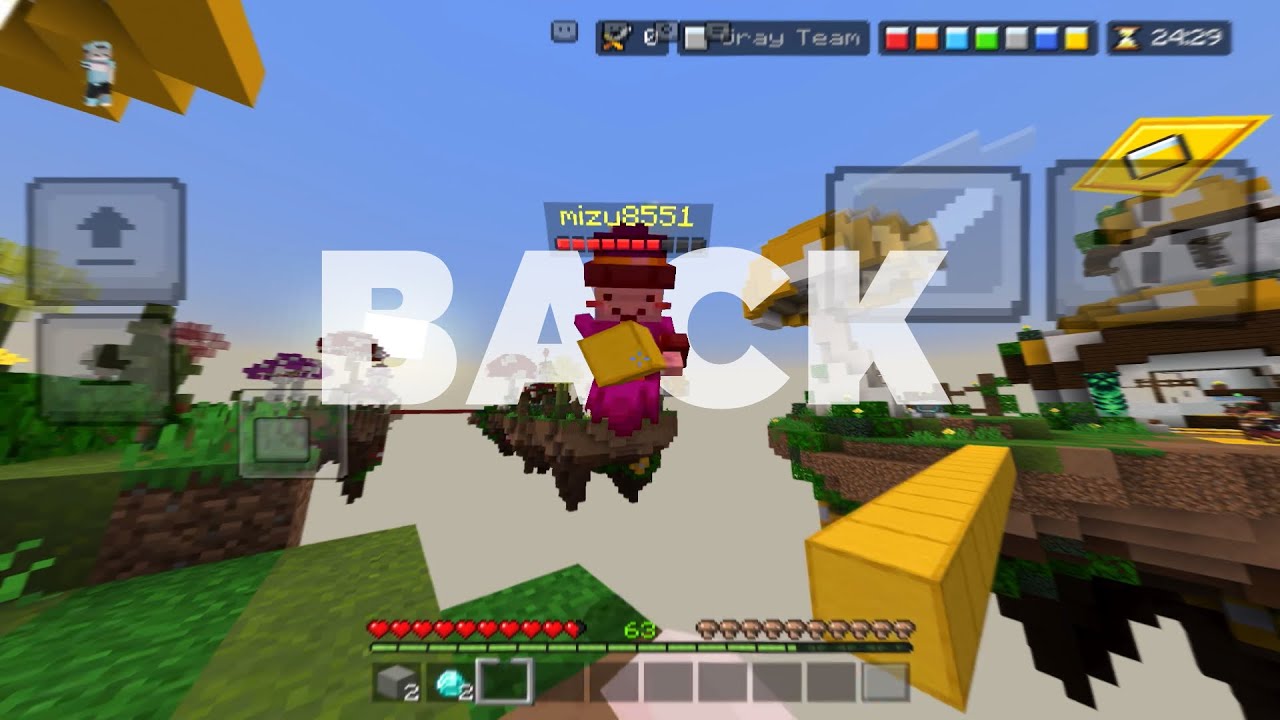 Destroying Everyone In Minecraft Bedwars Mobile 