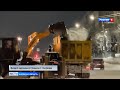За сутки с улиц Кирова вывезли почти 8 тысяч кубов снега (ГТРК Вятка)