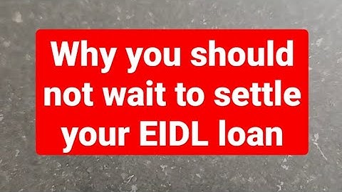 EIDL offer in compromise needs to be pursued before your loan gets sent to the dep of Treasury.