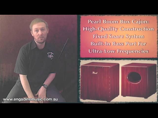 Pearl Boom Box Cajon Review - YouTube