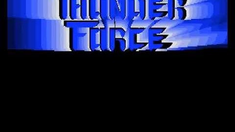 Thunder Force IV - Intro Video (Mega Drive)