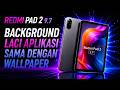 Cara Agar Background Laci Aplikasi Sama Dengan Wallpaper Di Tablet Redmi Pad 2 9.7