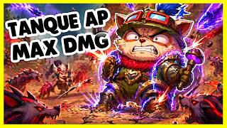 ¿TANQUE Y TOP DAÑO? 🤯 La Build de TEEMO AP INMORTAL que rompe a Naafiri