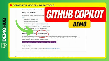 Github Copilot Demo // AI Programming Installation & First Look (Python) | www.demohub.dev
