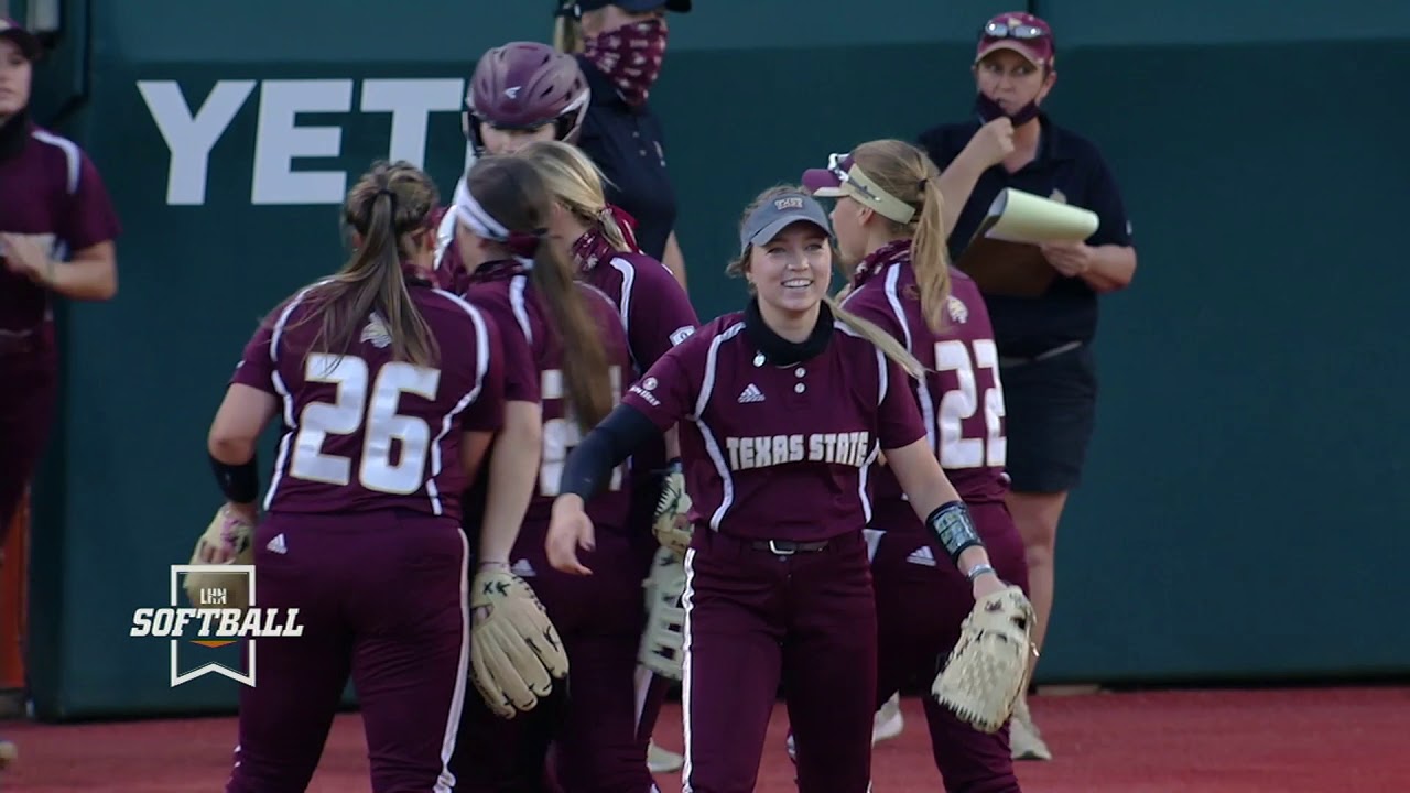 Texas Softball vs Texas State LHN Highlights [Feb. 24, 2021] YouTube