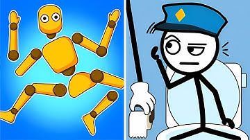 Thief Puzzle vs Ragdoll Break 🕵️‍♂️💥🧠 MAX LEVEL Gameplay Walkthrough (Android iOS) LJ4CMX